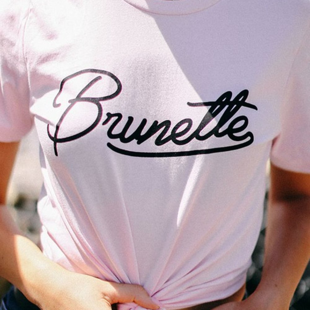 Brunette Pink TShirt